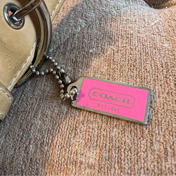 Coach Soho Striped Purse and Matching Wristlet - Picture 8 of 12